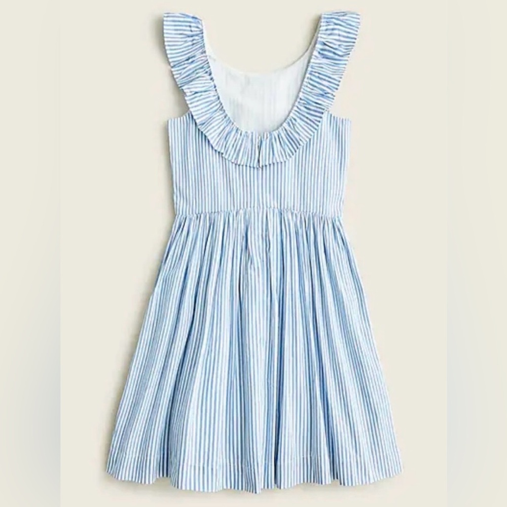 Crewcuts Ruffle Striped Dress - Picture 2 of 9